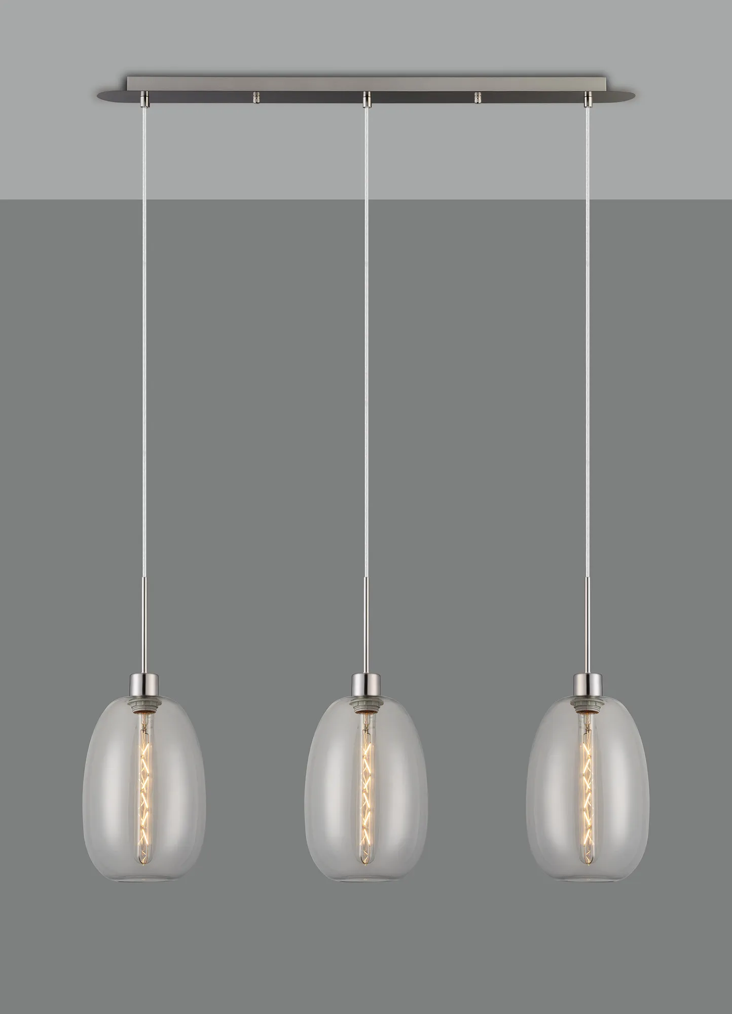 Lori Satin Nickel Ceiling Lights Deco Linear Fittings Lori Satin Nickel Ceiling Lights Deco Linear Fittings